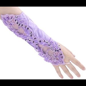 Fingerless Gloves Women for Banquet Party, Prom, Wedding